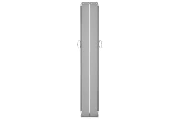 Uttrekkbar sidemarkise 120x1000 cm brun - Hagemøbler - Solbeskyttelse - Markiser - Balkongmarkise