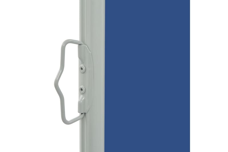 Uttrekkbar sidemarkise 140 x 300 cm blå - Hagemøbler - Solbeskyttelse - Markiser - Balkongmarkise