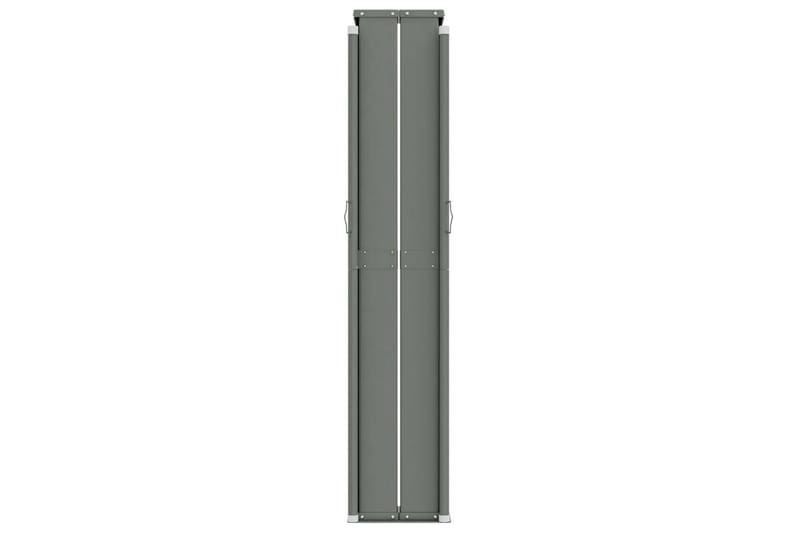 Uttrekkbar sidemarkise 140x1000 cm kremhvit - Krem - Hagemøbler - Solbeskyttelse - Markiser - Balkongmarkise