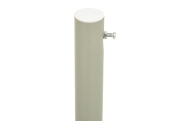 Uttrekkbar sidemarkise 140x300 cm rød - Rød - Hagemøbler - Solbeskyttelse - Markiser - Balkongmarkise