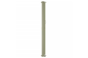 Uttrekkbar sidemarkise 140x300 cm svart - Svart - Hagemøbler - Solbeskyttelse - Markiser - Balkongmarkise