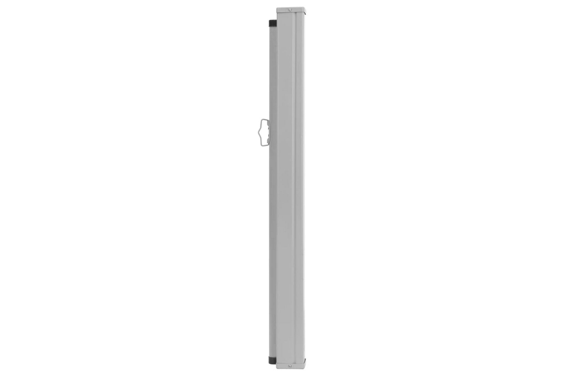 Uttrekkbar sidemarkise 140x500 cm rød - Hagemøbler - Solbeskyttelse - Markiser - Balkongmarkise
