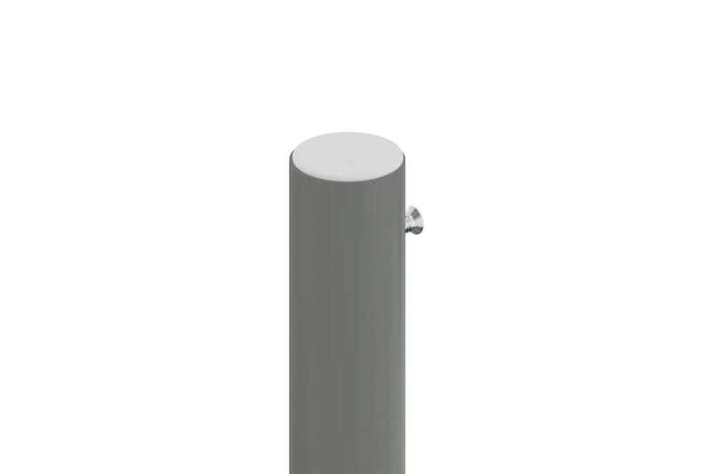 Uttrekkbar sidemarkise 140x600 cm blå - Blå - Hagemøbler - Solbeskyttelse - Markiser - Balkongmarkise