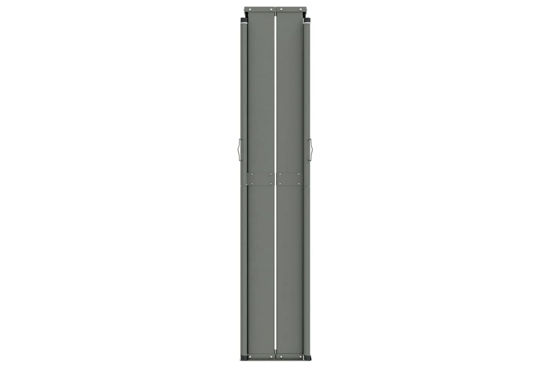 Uttrekkbar sidemarkise 140x600 cm brun - Brun - Hagemøbler - Solbeskyttelse - Markiser - Balkongmarkise