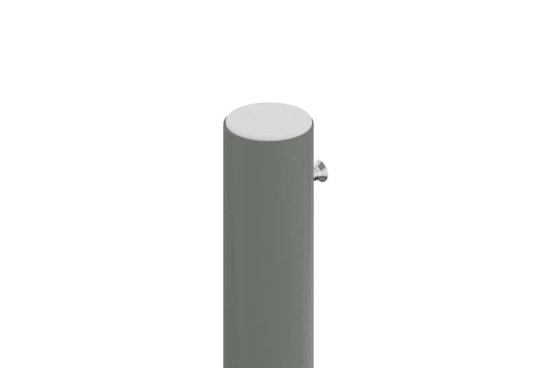 Uttrekkbar sidemarkise 140x600 cm rød - Rød - Hagemøbler - Solbeskyttelse - Markiser - Balkongmarkise