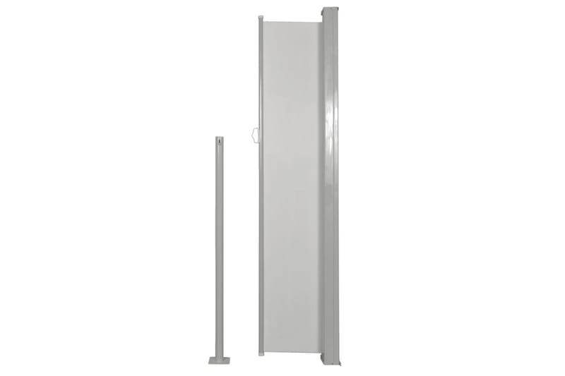 Uttrekkbar sidemarkise 160 x 300 cm kremfarget - Hagemøbler - Solbeskyttelse - Markiser - Balkongmarkise