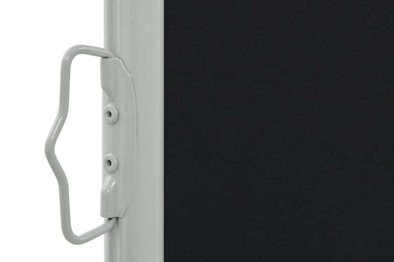 Uttrekkbar sidemarkise 160 x 300 cm svart - Hagemøbler - Solbeskyttelse - Markiser - Balkongmarkise