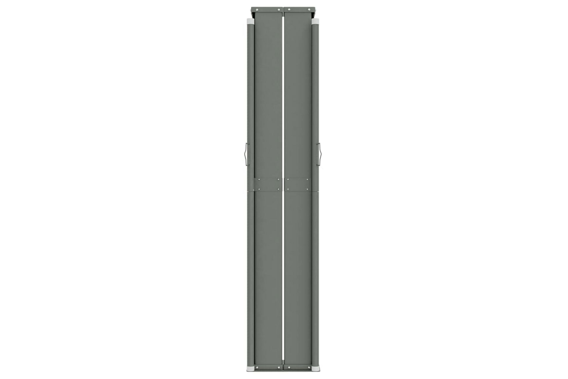 Uttrekkbar sidemarkise 160x1200 cm rød - Rød - Hagemøbler - Solbeskyttelse - Markiser - Balkongmarkise