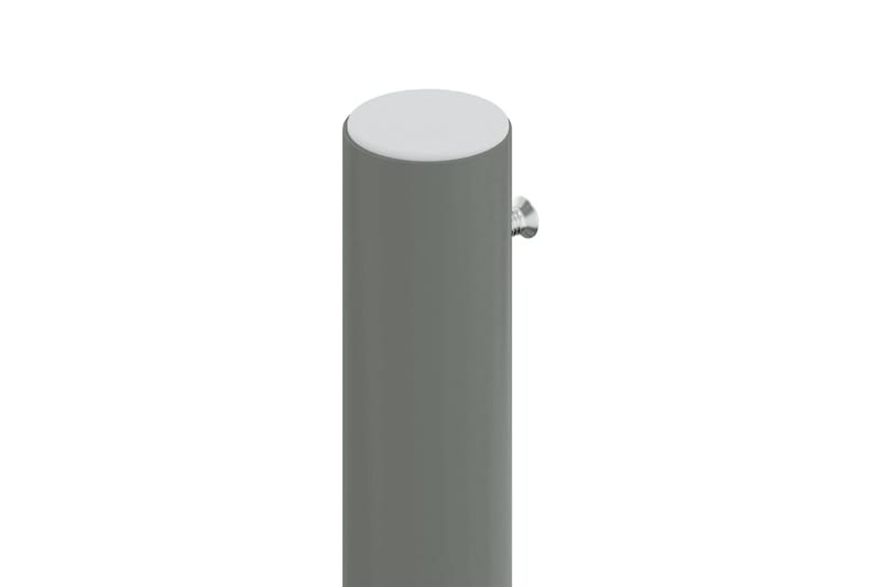 Uttrekkbar sidemarkise 160x1200 cm rød - Rød - Hagemøbler - Solbeskyttelse - Markiser - Balkongmarkise