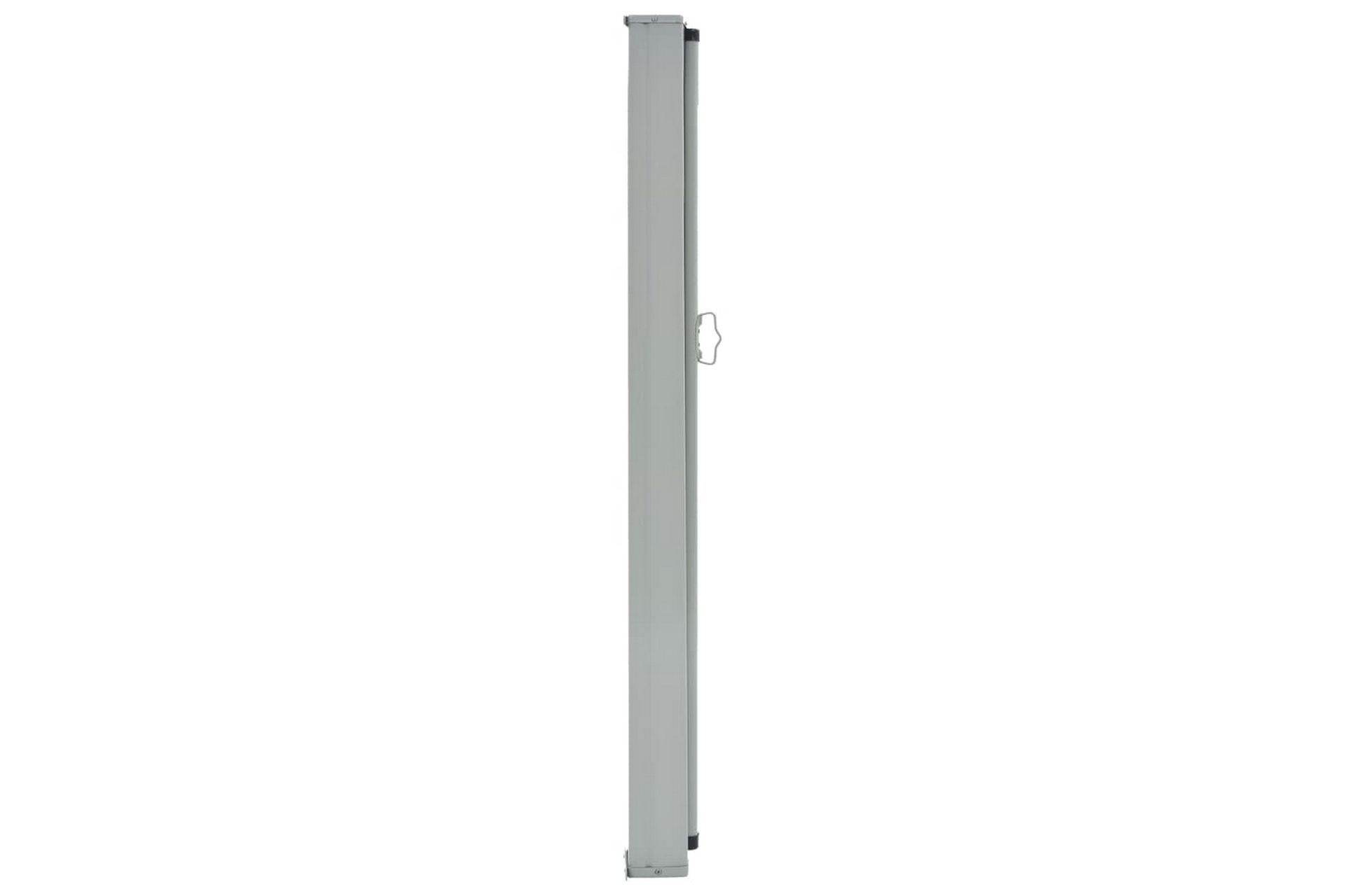 Uttrekkbar sidemarkise 160x300 cm brun - Hagemøbler - Solbeskyttelse - Markiser - Balkongmarkise