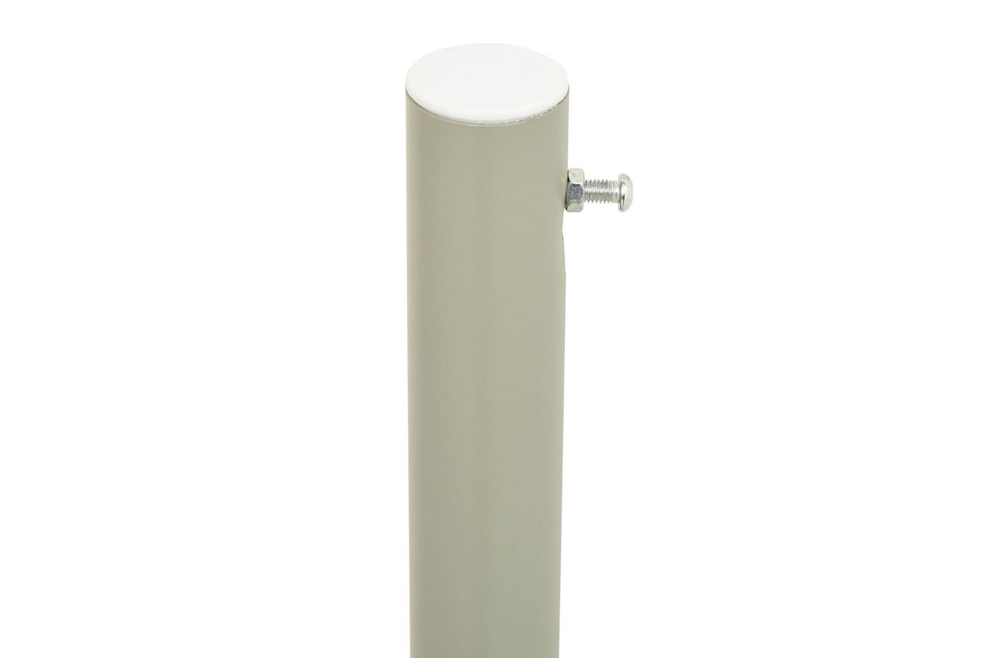 Uttrekkbar sidemarkise 160x300 cm kremhvit - Krem - Hagemøbler - Solbeskyttelse - Markiser - Balkongmarkise