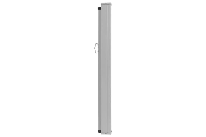 Uttrekkbar sidemarkise 170x300 cm brun - Hagemøbler - Solbeskyttelse - Markiser - Balkongmarkise