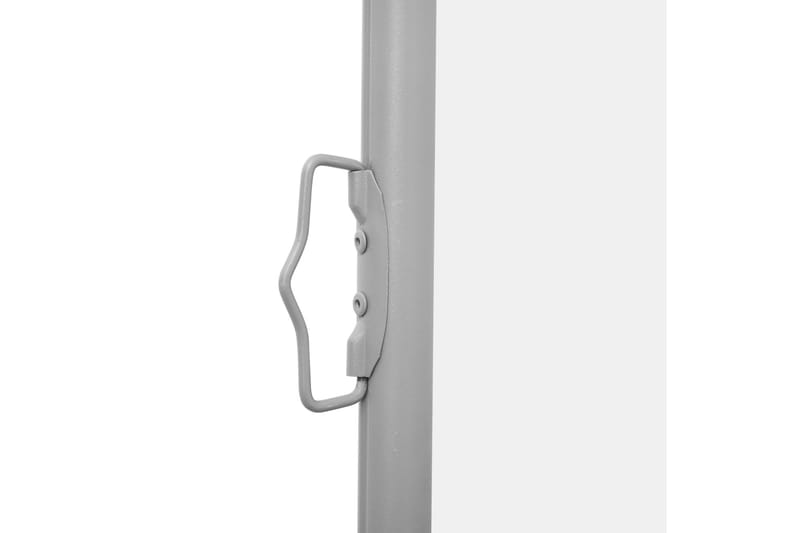 Uttrekkbar sidemarkise 170x300 cm kremhvit - Hagemøbler - Solbeskyttelse - Markiser - Balkongmarkise