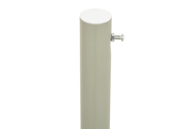 Uttrekkbar sidemarkise 170x300 cm svart - Svart - Hagemøbler - Solbeskyttelse - Markiser - Balkongmarkise