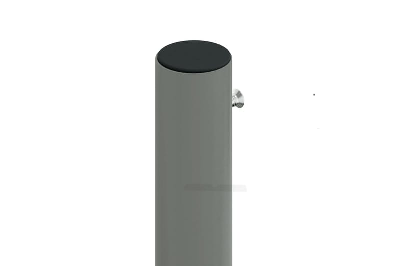 Uttrekkbar sidemarkise 180x1000 cm svart - Svart - Hagemøbler - Solbeskyttelse - Markiser - Balkongmarkise