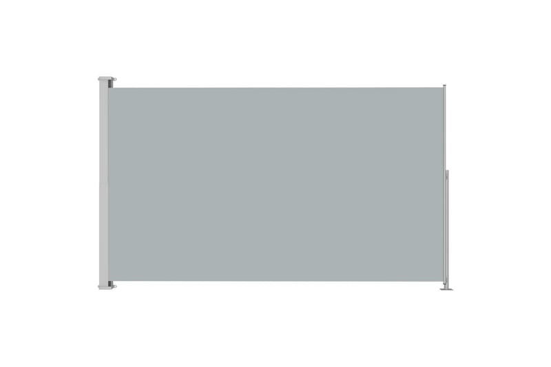 Uttrekkbar sidemarkise 180x300 cm antrasitt - Antrasittgrå - Markiser - Balkongmarkise - Balkongbeskyttelse - Sidemarkise