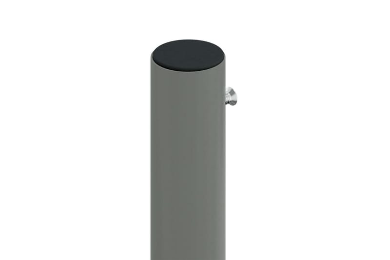 Uttrekkbar sidemarkise 180x600 cm antrasitt - Antrasittgrå - Hagemøbler - Solbeskyttelse - Markiser - Balkongmarkise