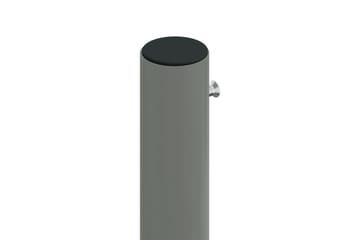 Uttrekkbar sidemarkise 200x1000 cm antrasitt - Antrasittgrå - Hagemøbler - Solbeskyttelse - Markiser - Balkongmarkise