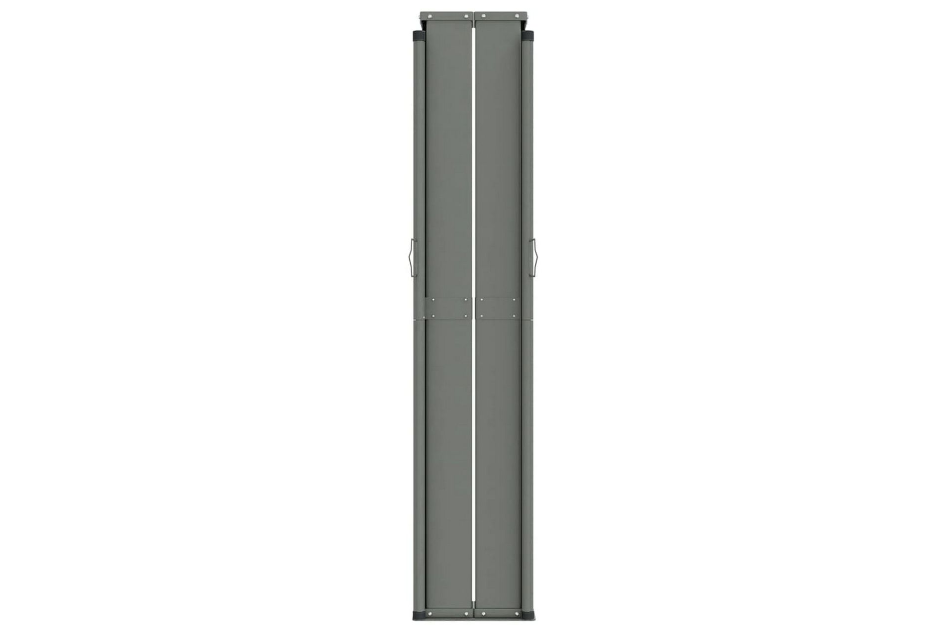 Uttrekkbar sidemarkise 200x1200 cm antrasitt - Antrasittgrå - Hagemøbler - Solbeskyttelse - Markiser - Balkongmarkise