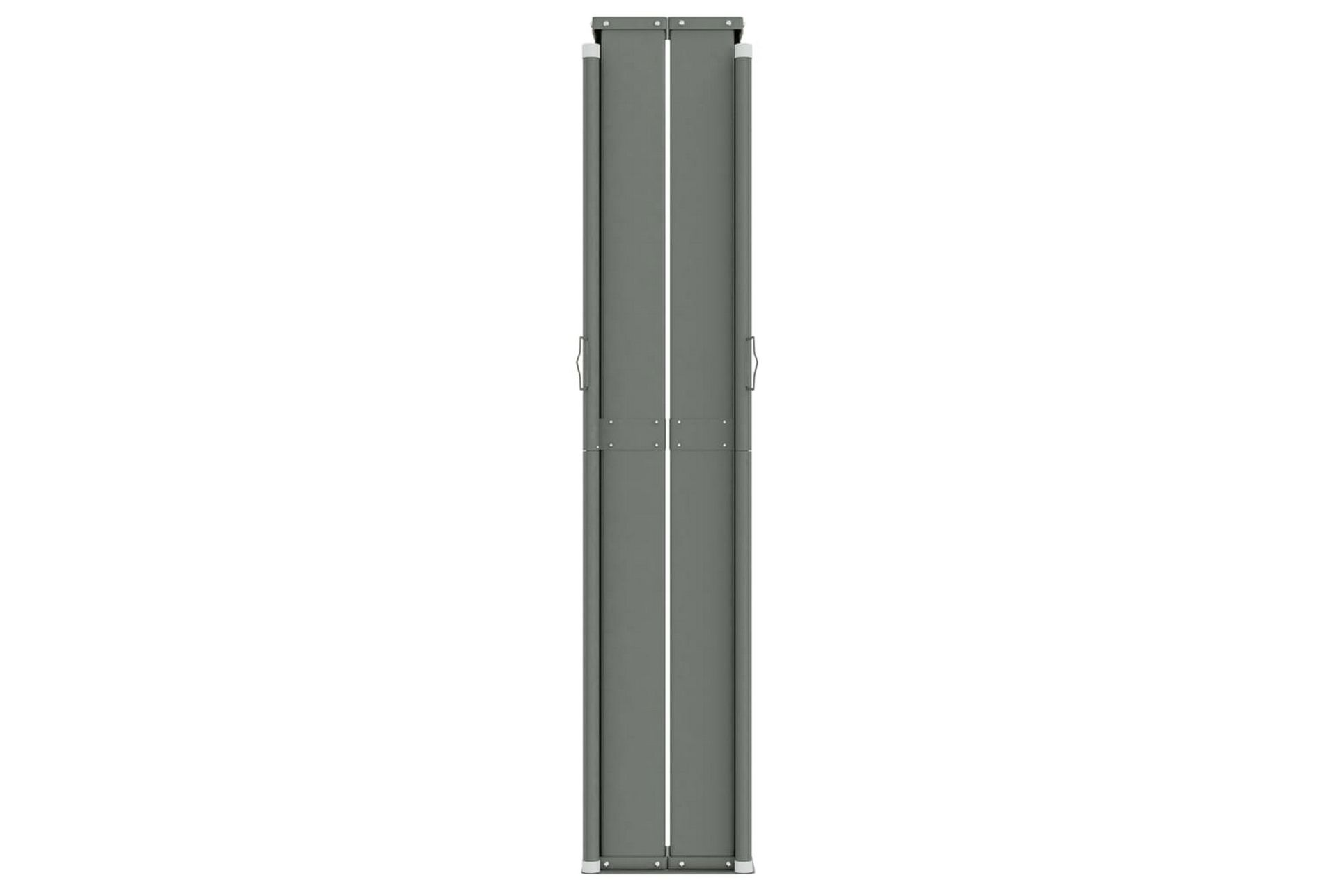 Uttrekkbar sidemarkise 220x1000 cm blå - Blå - Hagemøbler - Solbeskyttelse - Markiser - Balkongmarkise