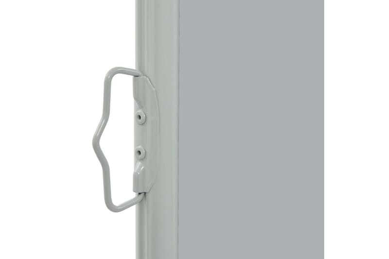 Uttrekkbar sidemarkise 60x300 cm grå - Balkongmarkise - Markiser - Sidemarkise - Balkongbeskyttelse