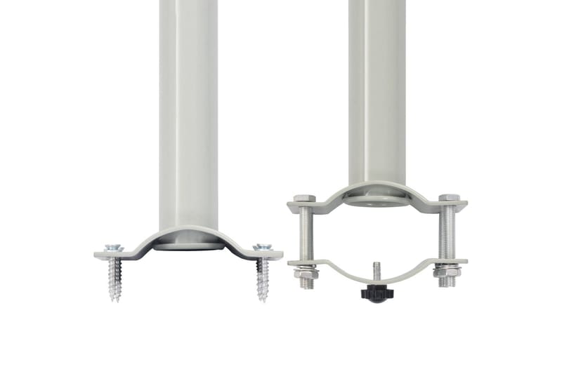 Uttrekkbar sidemarkise 80x300 cm rød - Hagemøbler - Solbeskyttelse - Markiser - Balkongmarkise
