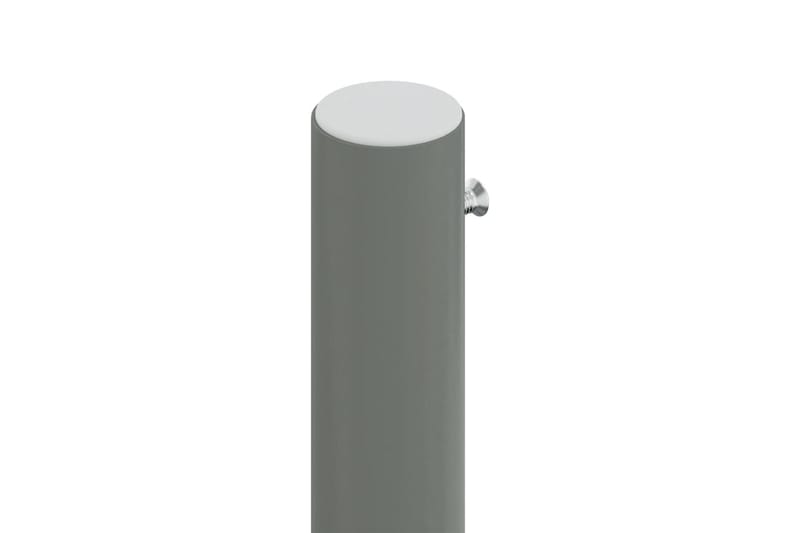 Uttrekkbar sidemarkise rød 140x1200 cm - Rød - Hagemøbler - Solbeskyttelse - Markiser - Balkongmarkise