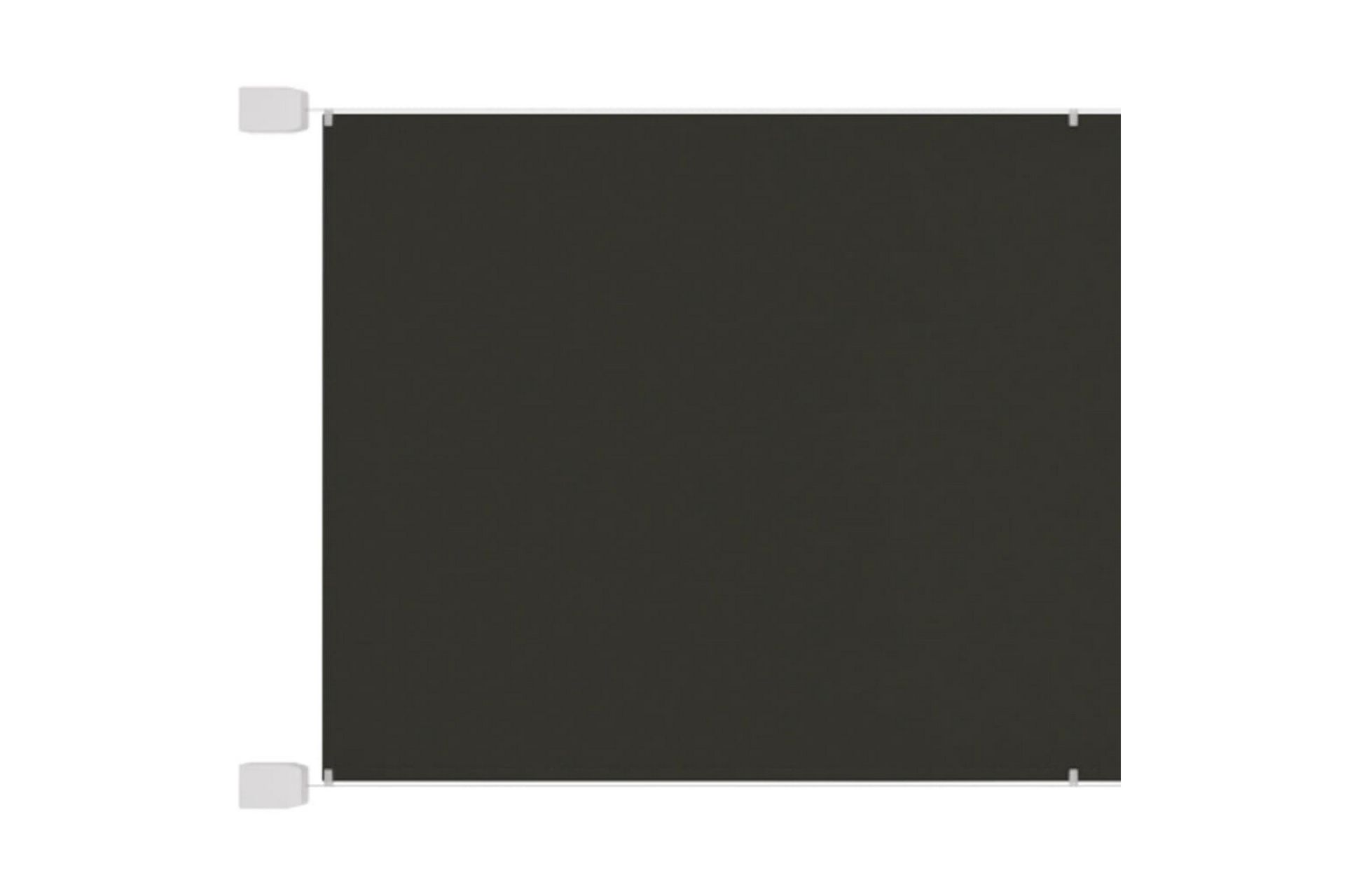 Vertikal markise antrasitt 180x1000 cm oxford stoff - Antrasittgrå - Hagemøbler - Solbeskyttelse - Markiser - Vindusmarkise
