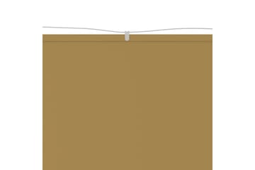 Vertikal markise beige 140x1200 cm oxford stoff - Beige - Hagemøbler - Solbeskyttelse - Markiser - Vindusmarkise
