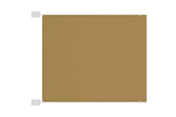 Vertikal markise beige 140x1200 cm oxford stoff - Beige - Hagemøbler - Solbeskyttelse - Markiser - Vindusmarkise