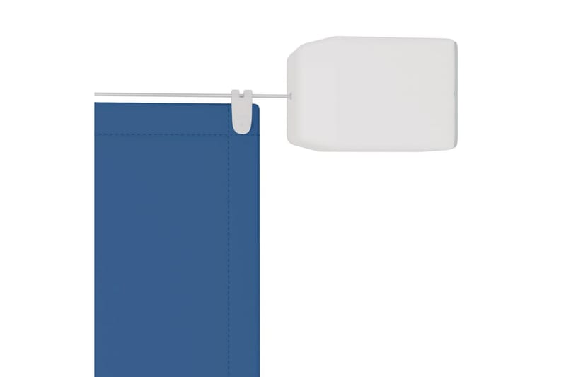 Vertikal markise blå 100x420 cm oxford stoff - Blå - Vindusmarkise - Markiser - Solbeskyttelse vindu