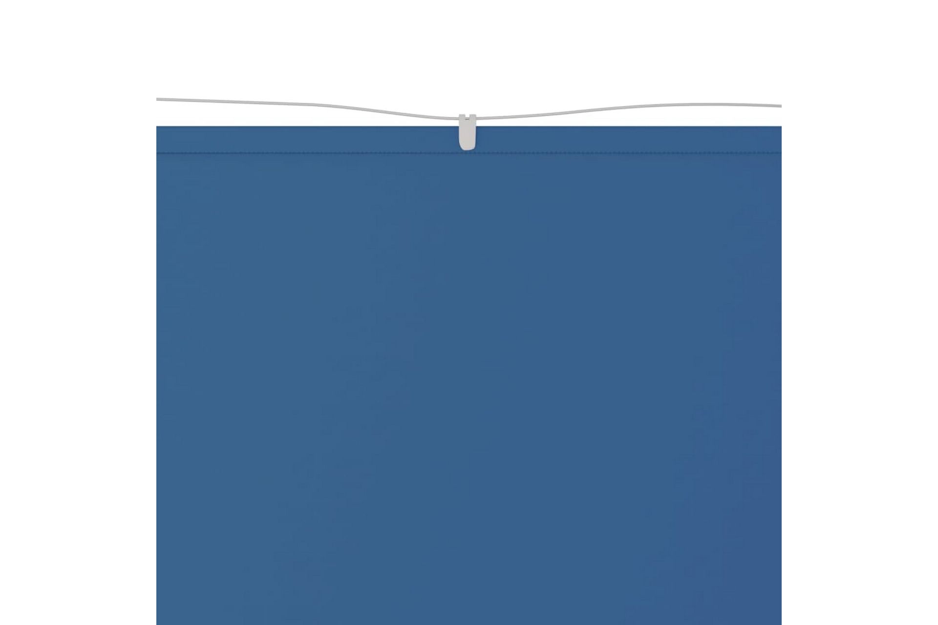 Vertikal markise blå 60x420 cm oxford stoff - Blå - Hagemøbler - Solbeskyttelse - Markiser - Vindusmarkise