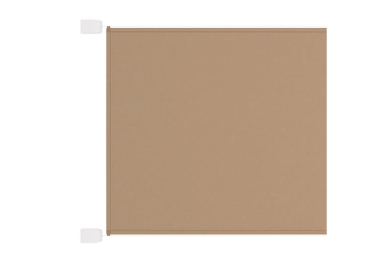 Vertikal markise gråbrun 100x1200 cm oxford stoff - Taupe - Vindusmarkise - Markiser - Solbeskyttelse vindu