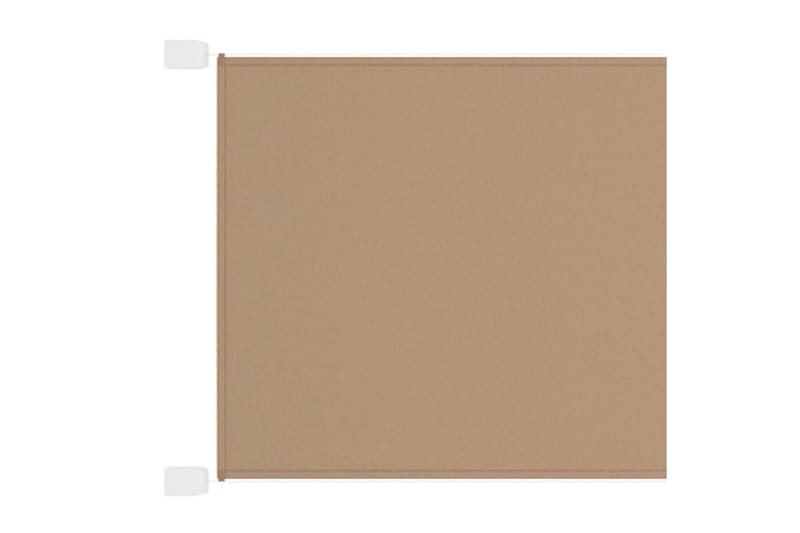 Vertikal markise gråbrun 100x1200 cm oxford stoff - Taupe - Vindusmarkise - Markiser