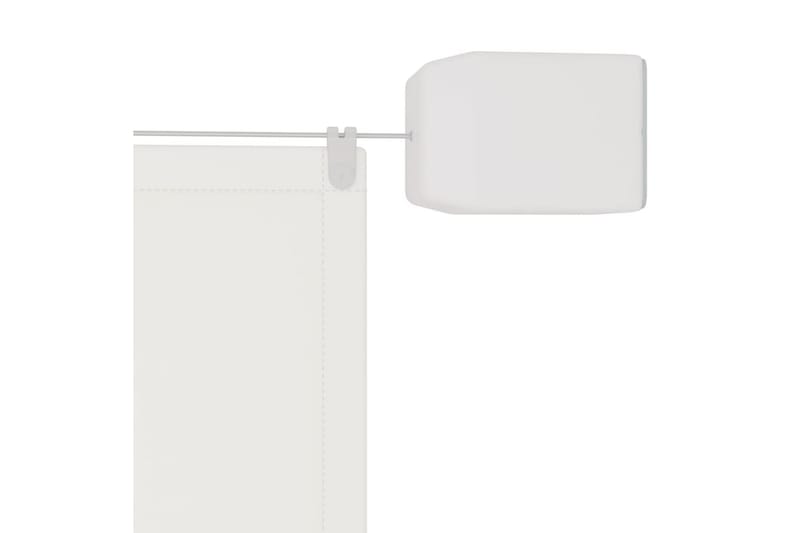 Vertikal markise hvit 100x420 cm oxford stoff - Hvit - Vindusmarkise - Markiser