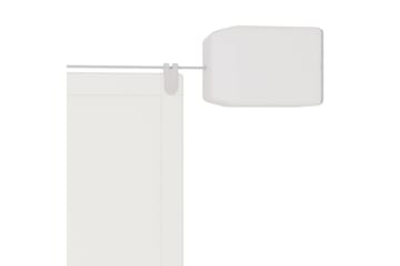 Vertikal markise hvit 140x420 cm oxford stoff - Hvit - Hagemøbler - Solbeskyttelse - Markiser - Vindusmarkise