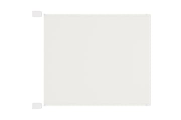 Vertikal markise hvit 140x420 cm oxford stoff - Hvit - Hagemøbler - Solbeskyttelse - Markiser - Vindusmarkise
