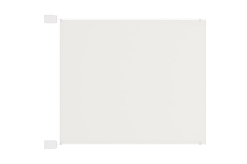 Vertikal markise hvit 250x420 cm oxford stoff - Hvit - Vindusmarkise - Markiser