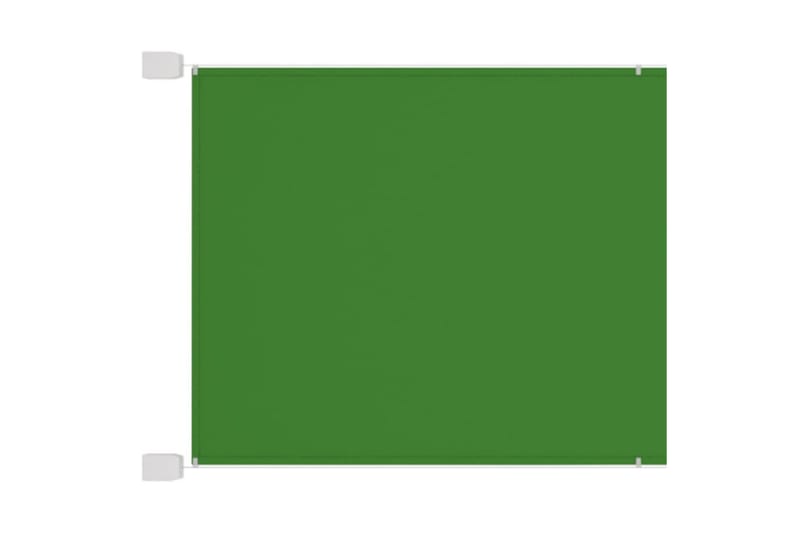 Vertikal markise lysegrønn 100x1200 cm oxford stoff - grønn - Vindusmarkise - Markiser