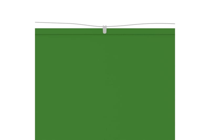Vertikal markise lysegrønn 100x1200 cm oxford stoff - grønn - Vindusmarkise - Markiser