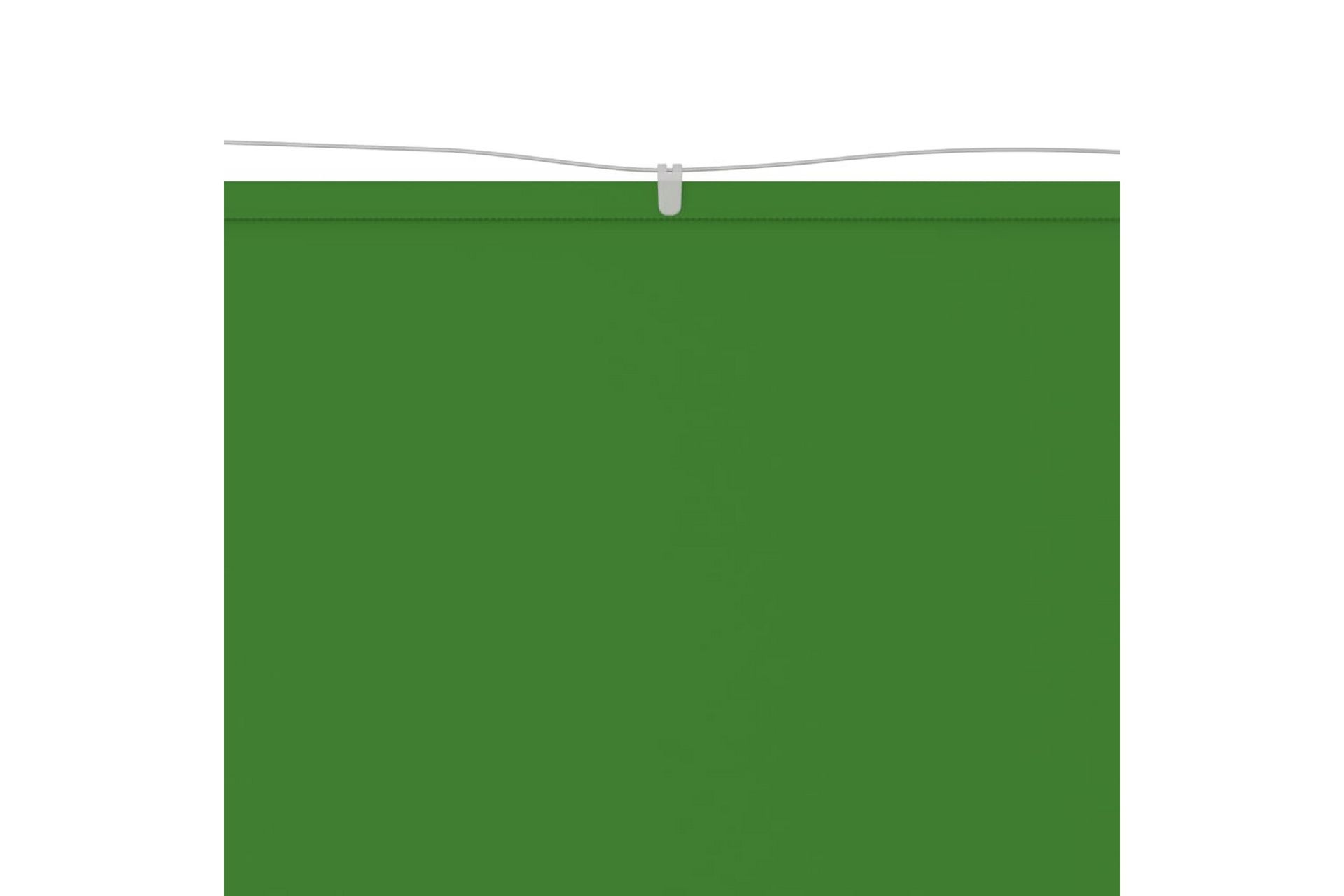 Vertikal markise lysegrønn 180x360 cm oxford stoff - grønn - Hagemøbler - Solbeskyttelse - Markiser - Vindusmarkise