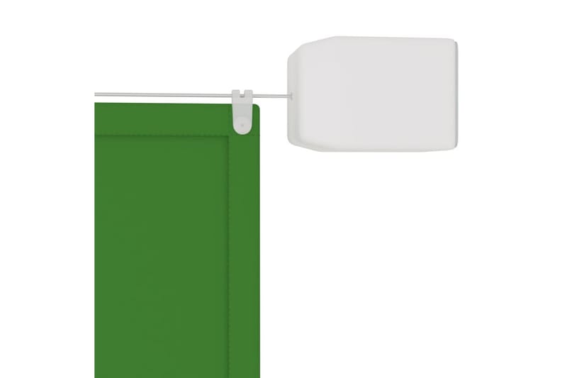 Vertikal markise lysegrønn 180x420 cm oxford stoff - grønn - Hagemøbler - Solbeskyttelse - Markiser - Vindusmarkise