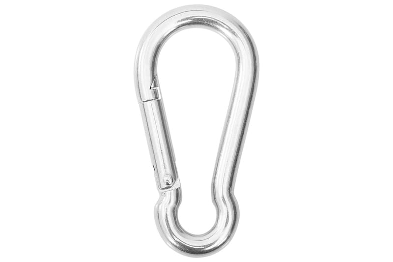 Monteringssett for solseil 6 deler rustfritt stål - Silver - Hagemøbler - Solbeskyttelse - Solseil