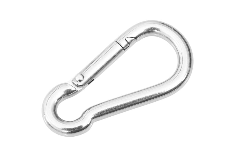Monteringssett til solseil 8 deler rustfritt stål - Silver - Hagemøbler - Solbeskyttelse - Solseil