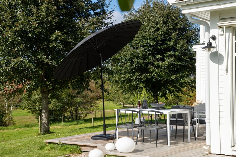 Palmetto Parasoll 270 cm Svart - Venture Home - Parasoller