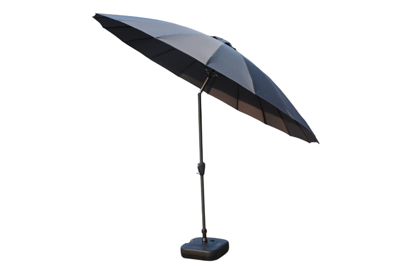 BALI Parasoll Ø2,7 m - Grå - Hagemøbler - Solbeskyttelse - Parasoller - Baliparasoll