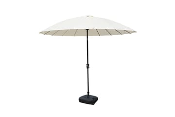 BALI Parasoll Ø2,7 m - Sand - Hagemøbler - Solbeskyttelse - Parasoller - Baliparasoll