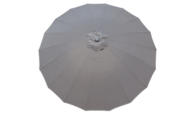 BALI Parasoll Ø2,7 m - Grå - Hagemøbler - Solbeskyttelse - Parasoller - Baliparasoll