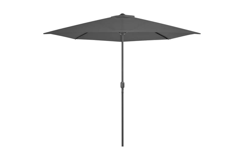 Balkongparasoll med aluminiumsstang antrasitt 300x150cm halv - Hagemøbler - Solbeskyttelse - Parasoller - Balkongparasoll