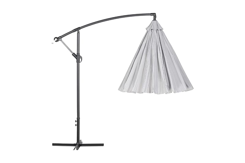 Calabria Ii Parasoll 235 cm - Grå - Hagemøbler - Solbeskyttelse - Parasoller